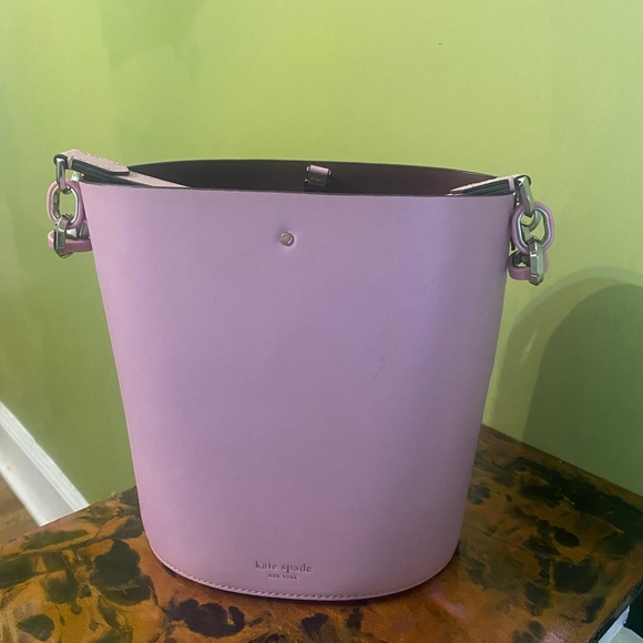 SOLD ♠️Host Pick♠️Kate Spade Suzy Small Bucket Bag in Pink - Picture 7 of 16